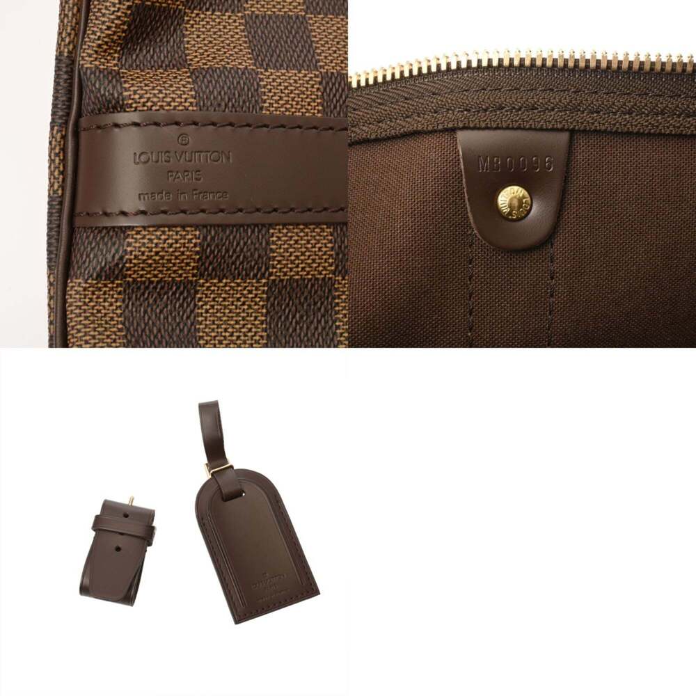 LOUIS VUITTON Authentic Brown Damier Canvas Boston Bag - Picture 11 of 11